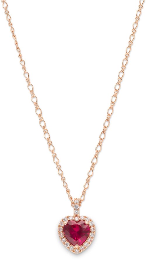 Lily and Rose Delphine necklace Pink ruby