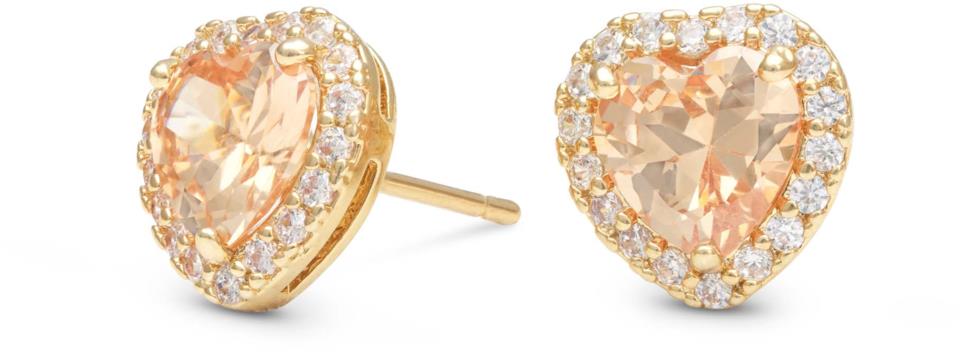 Lily and Rose Delphine stud earrings - Light champagne