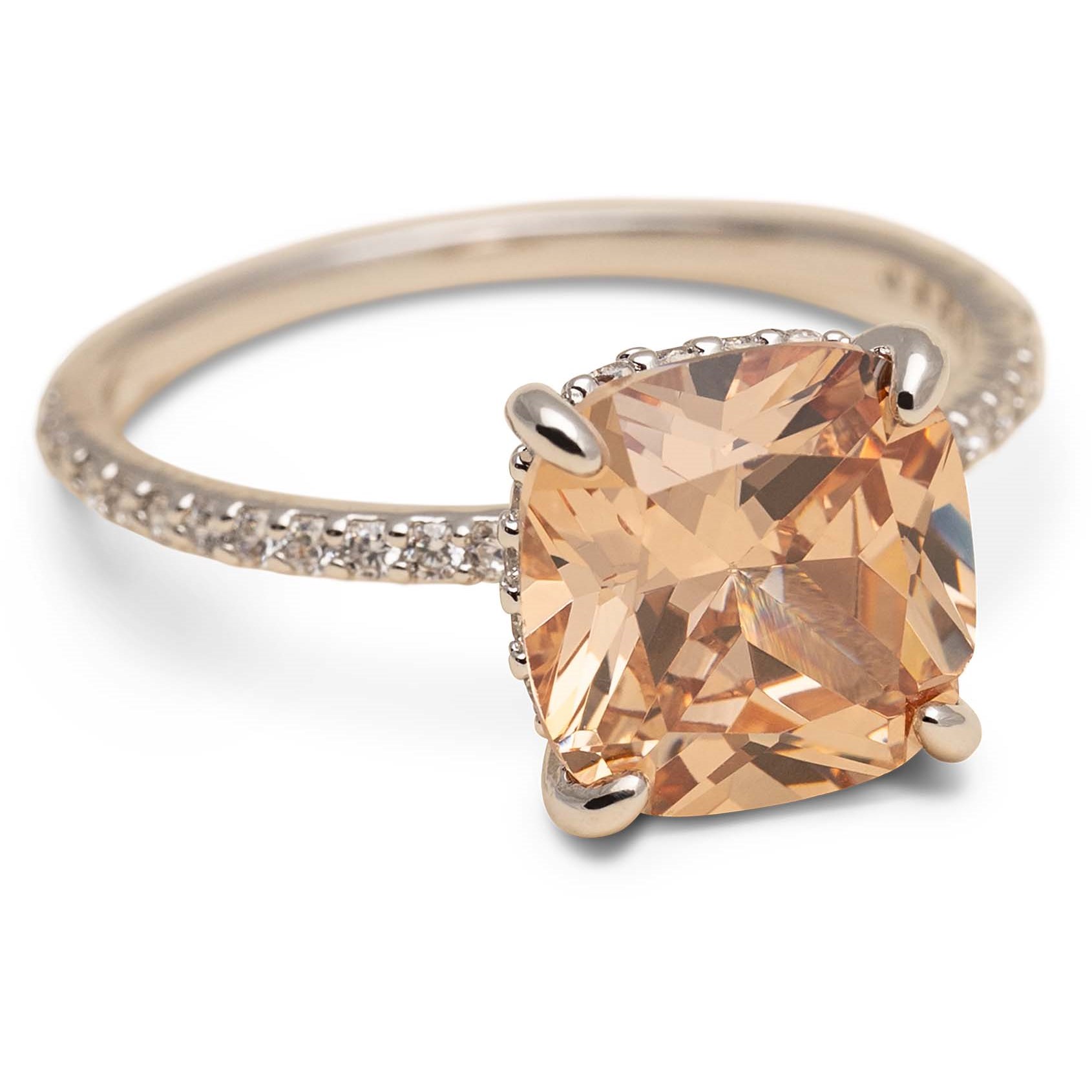 Lily and Rose Desiree ring - Champagne Silver 16 mm