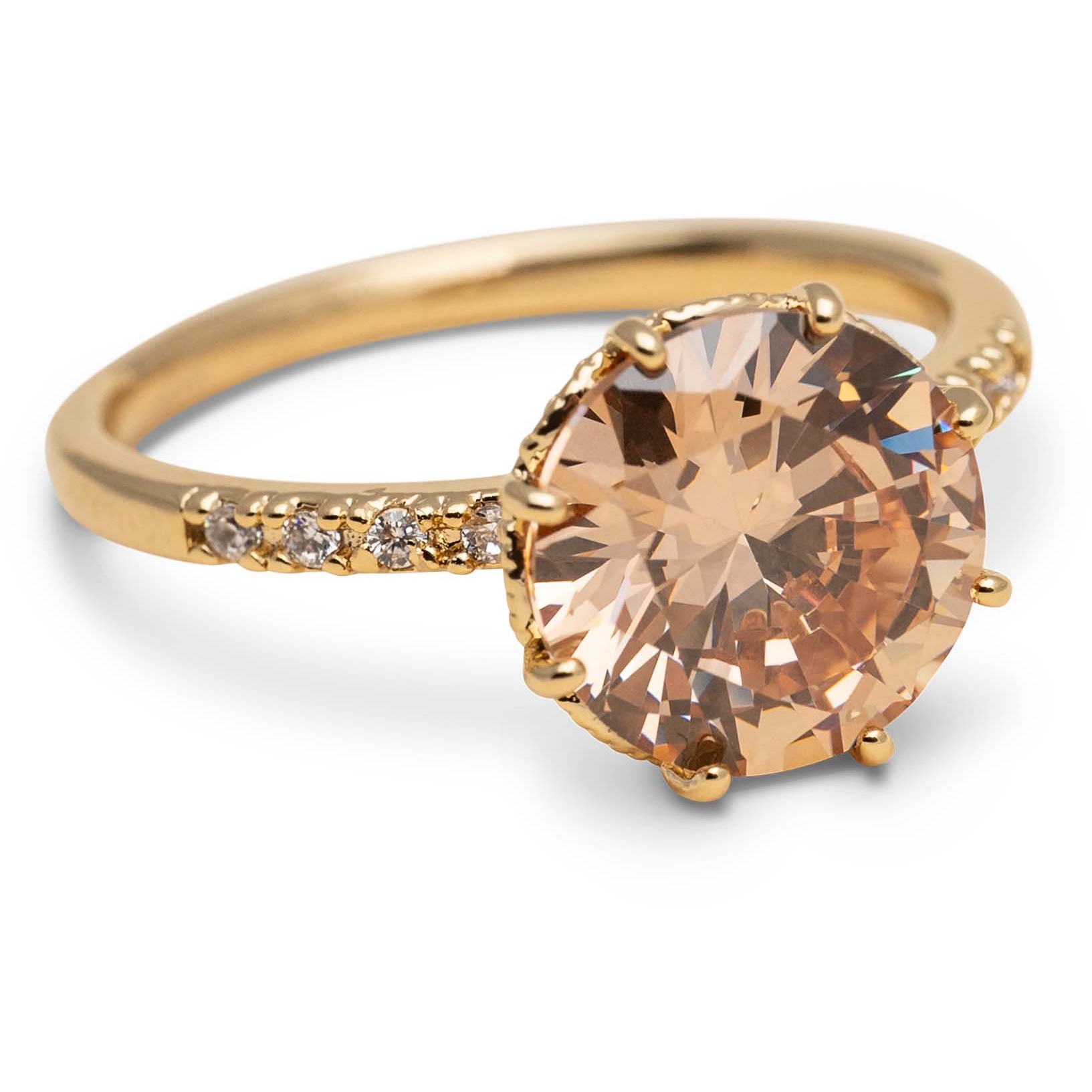 Lily and Rose Elenora ring - Champagne Guld 16 mm