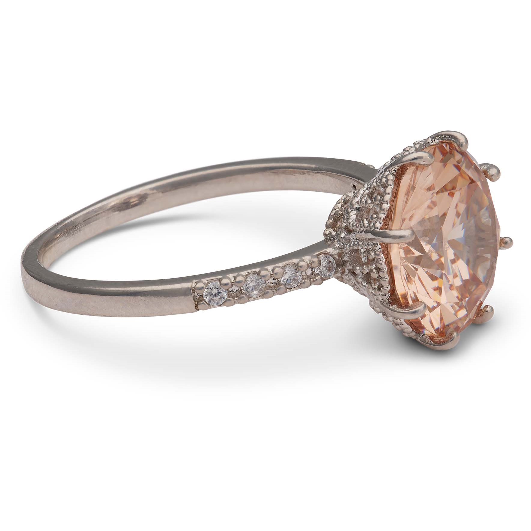 Lily and Rose Elenora ring - Champagne Silver 16 mm