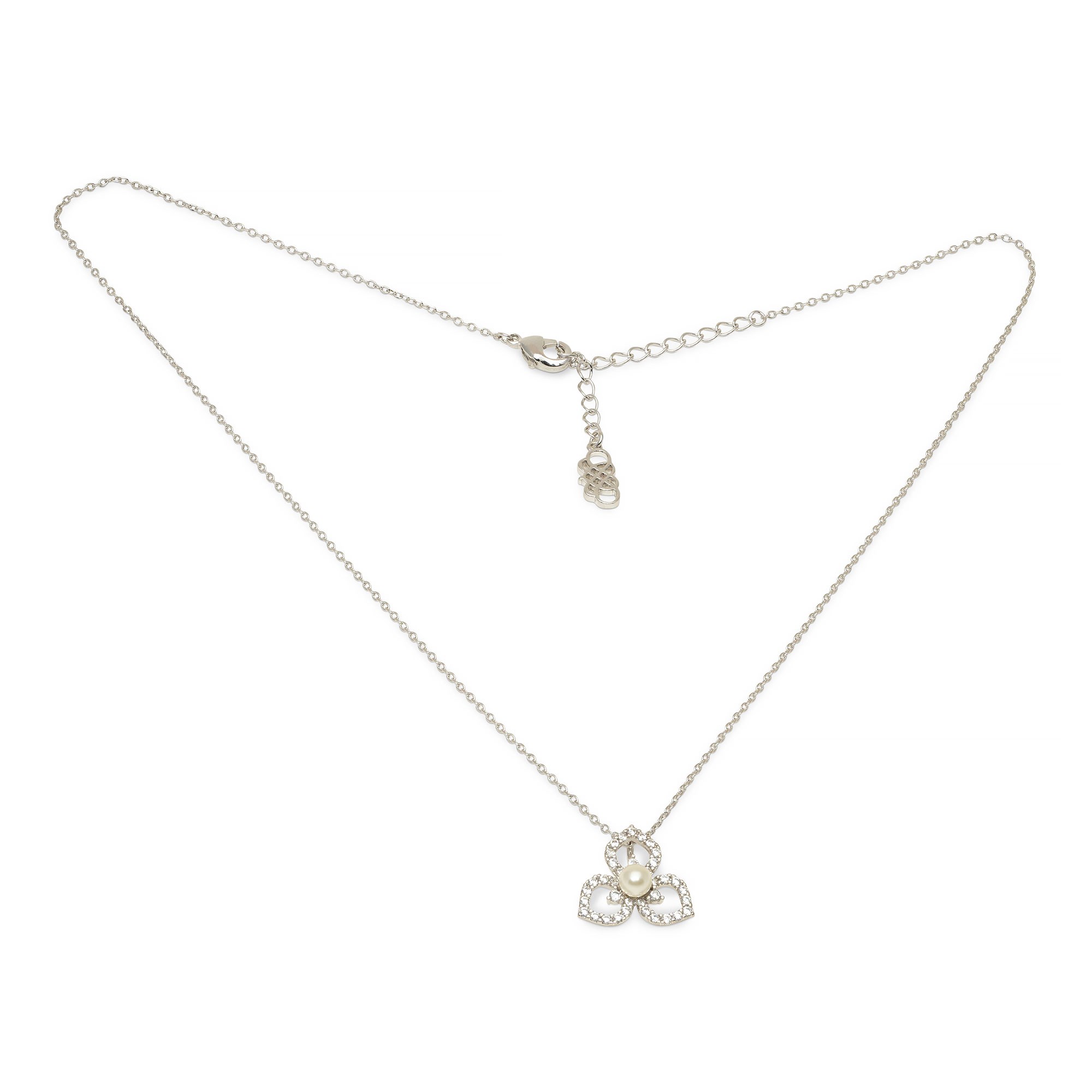 Lily and Rose Elise Necklace Ivory pearl silver (obrázok 3)