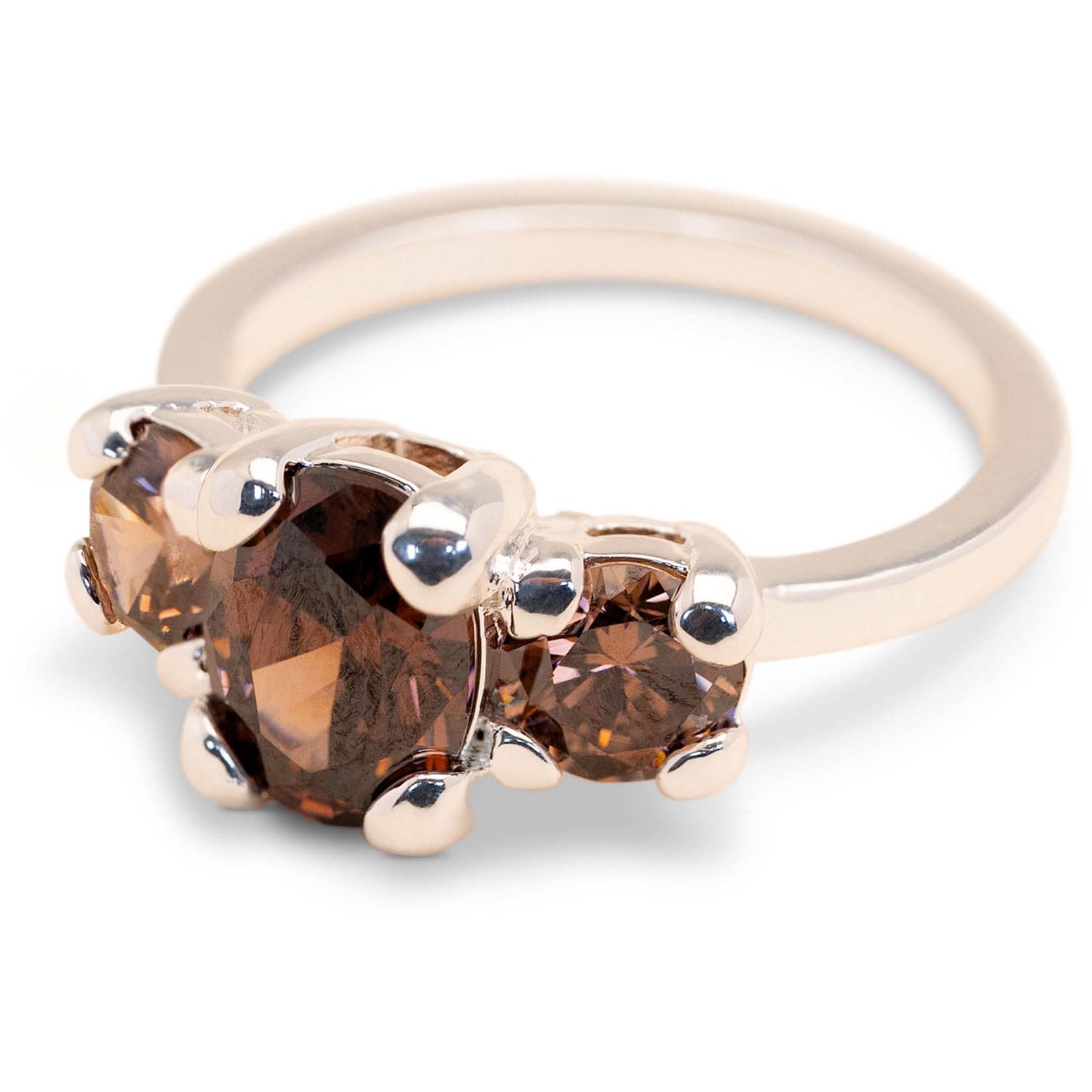 Lily and Rose Ines ring - Chocolate 18 mm