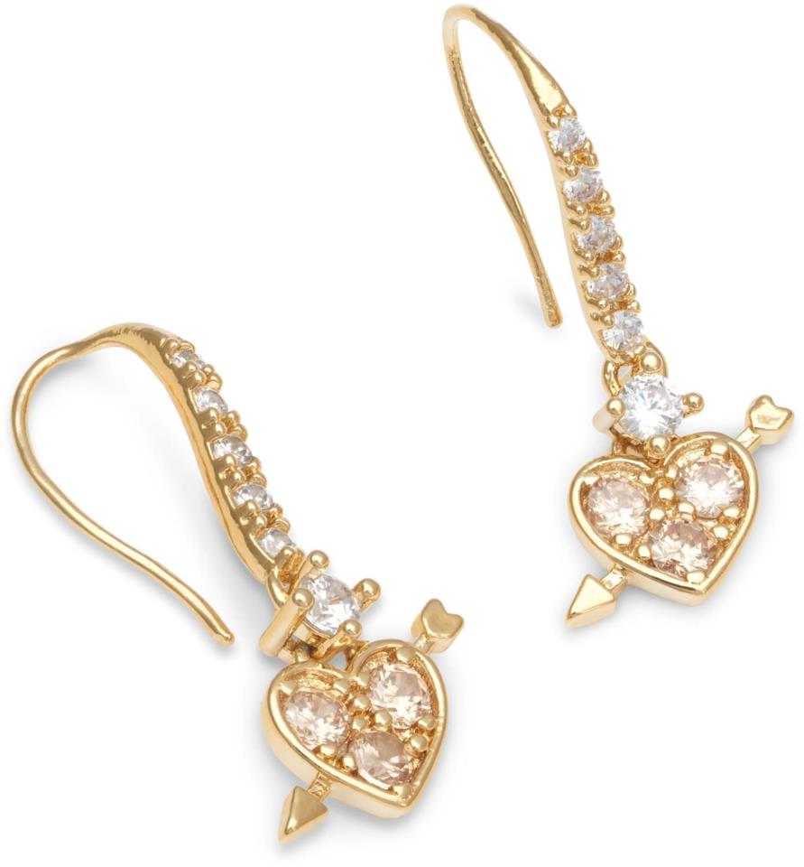 Lily and Rose Lowe earrings - Light champagne