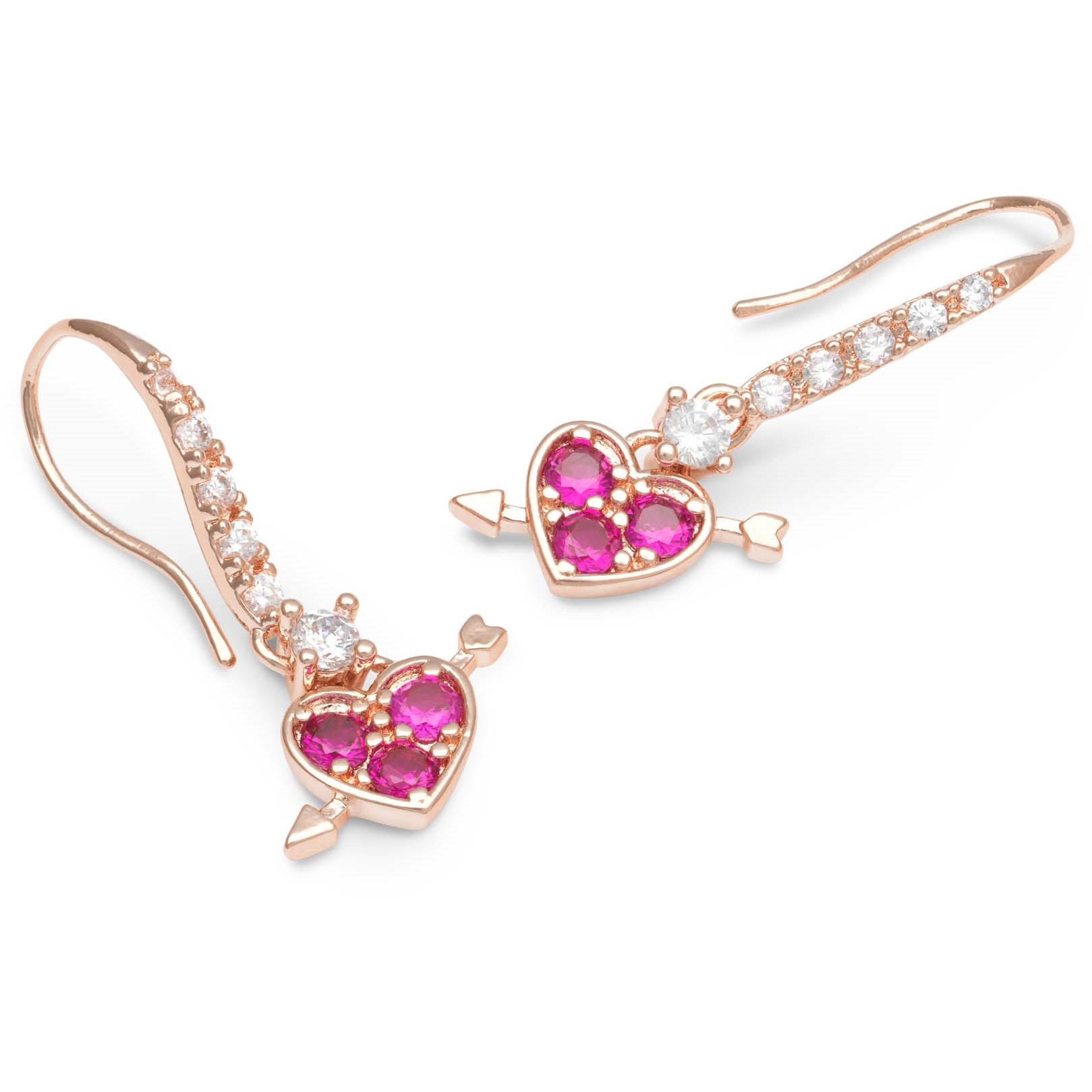 Läs mer om Lily and Rose Lowe earrings Pink ruby