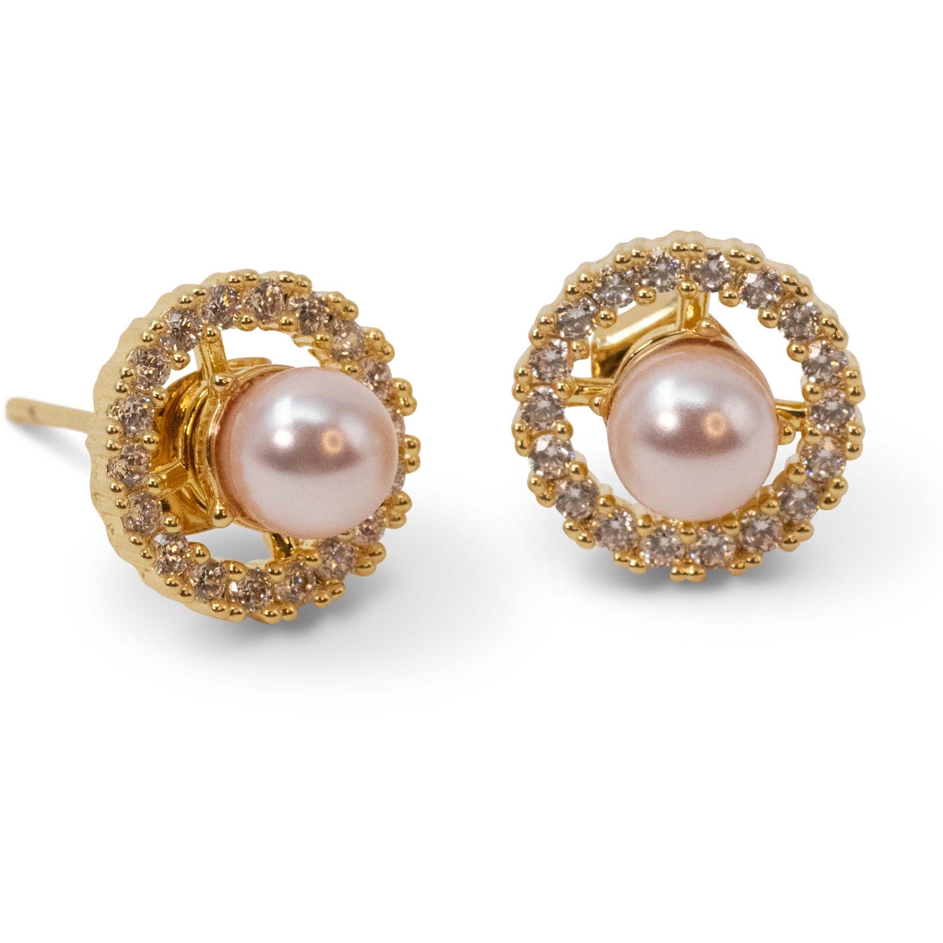 Lily and Rose Miranda Twist earrings Rosaline (gold)