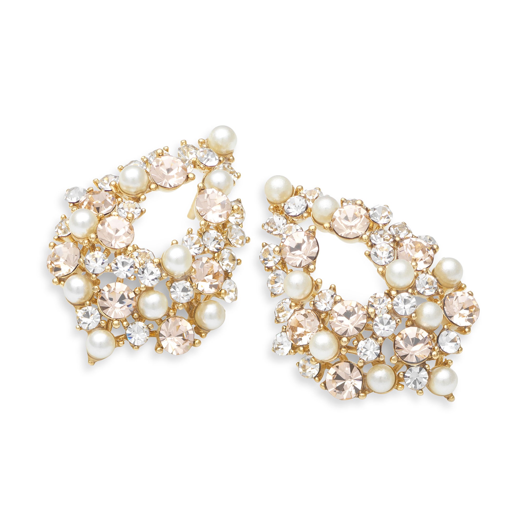 Lily and Rose New Alice Pearl Earrings Ivory