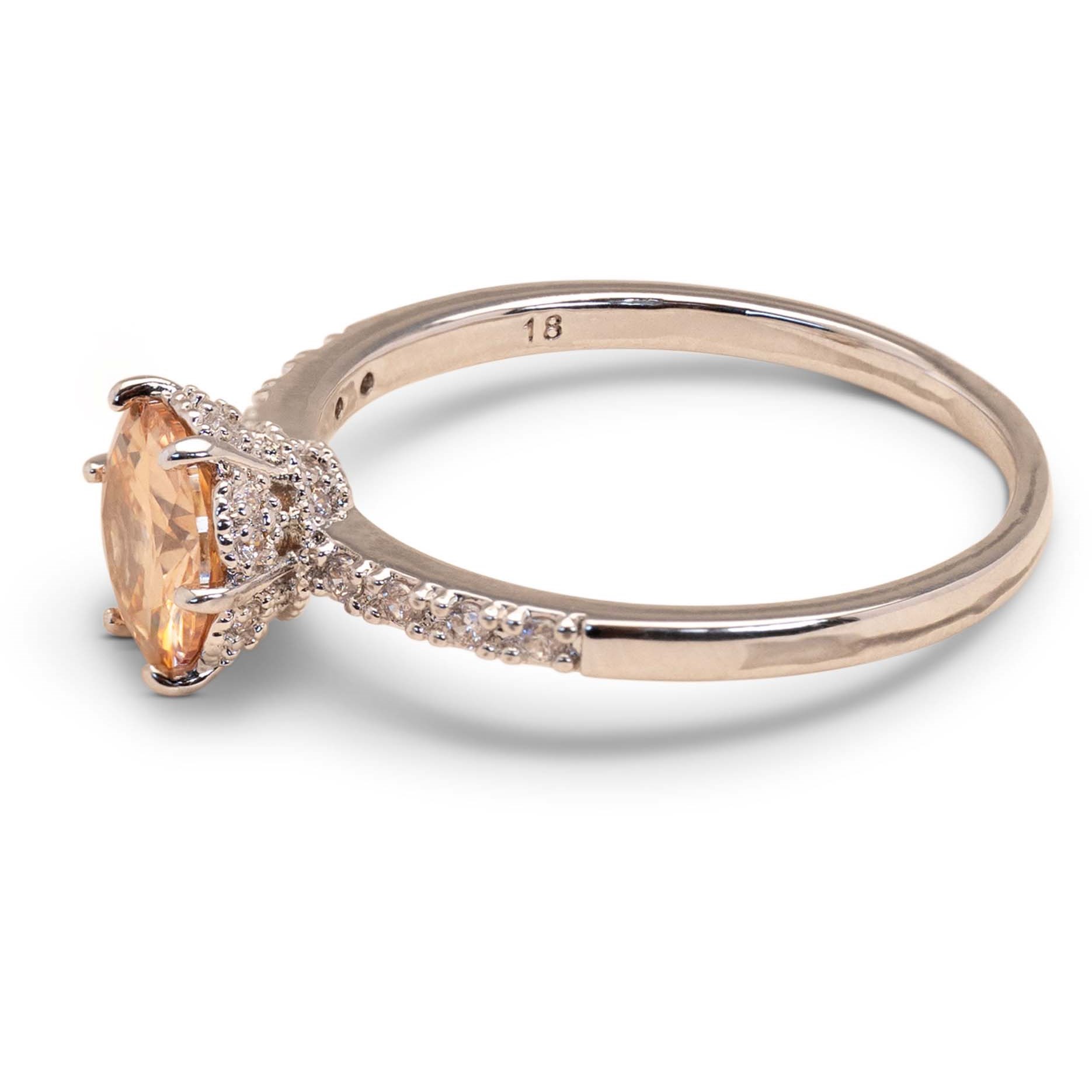Lily and Rose Petite Elenora ring - Champagne mist 18 mm