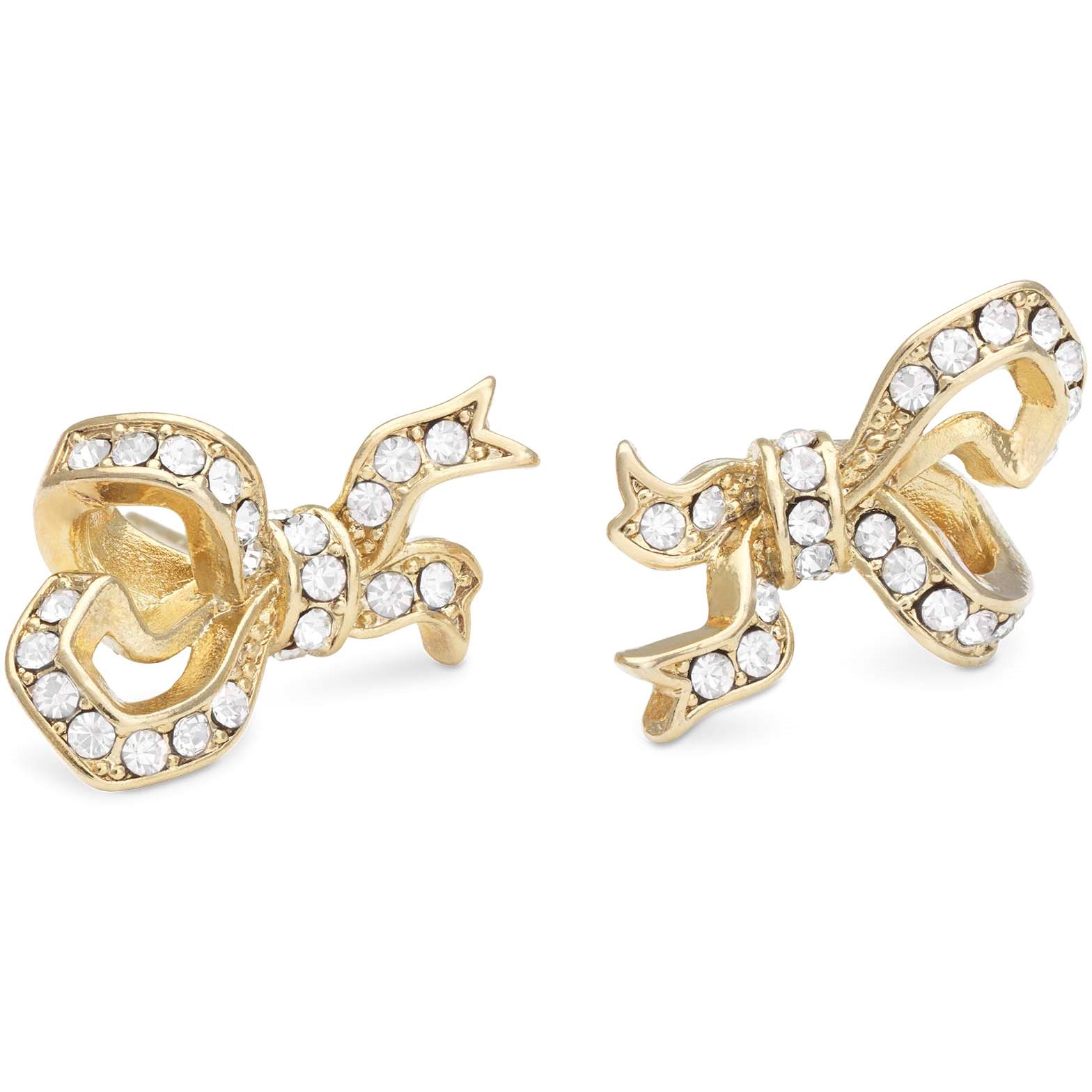 Läs mer om Lily and Rose Versailles bow earrings - Crystal Golden brown topaz