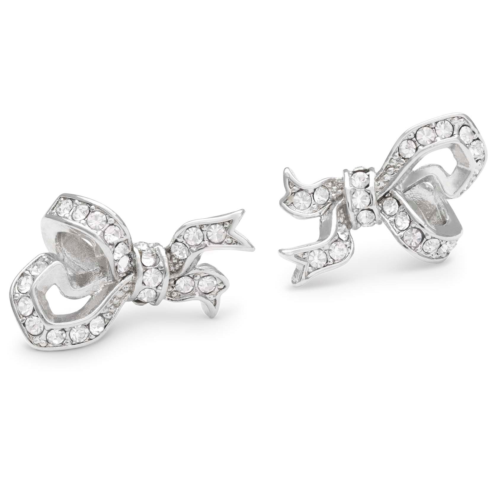 Läs mer om Lily and Rose Versailles bow earrings - Crystal Silver