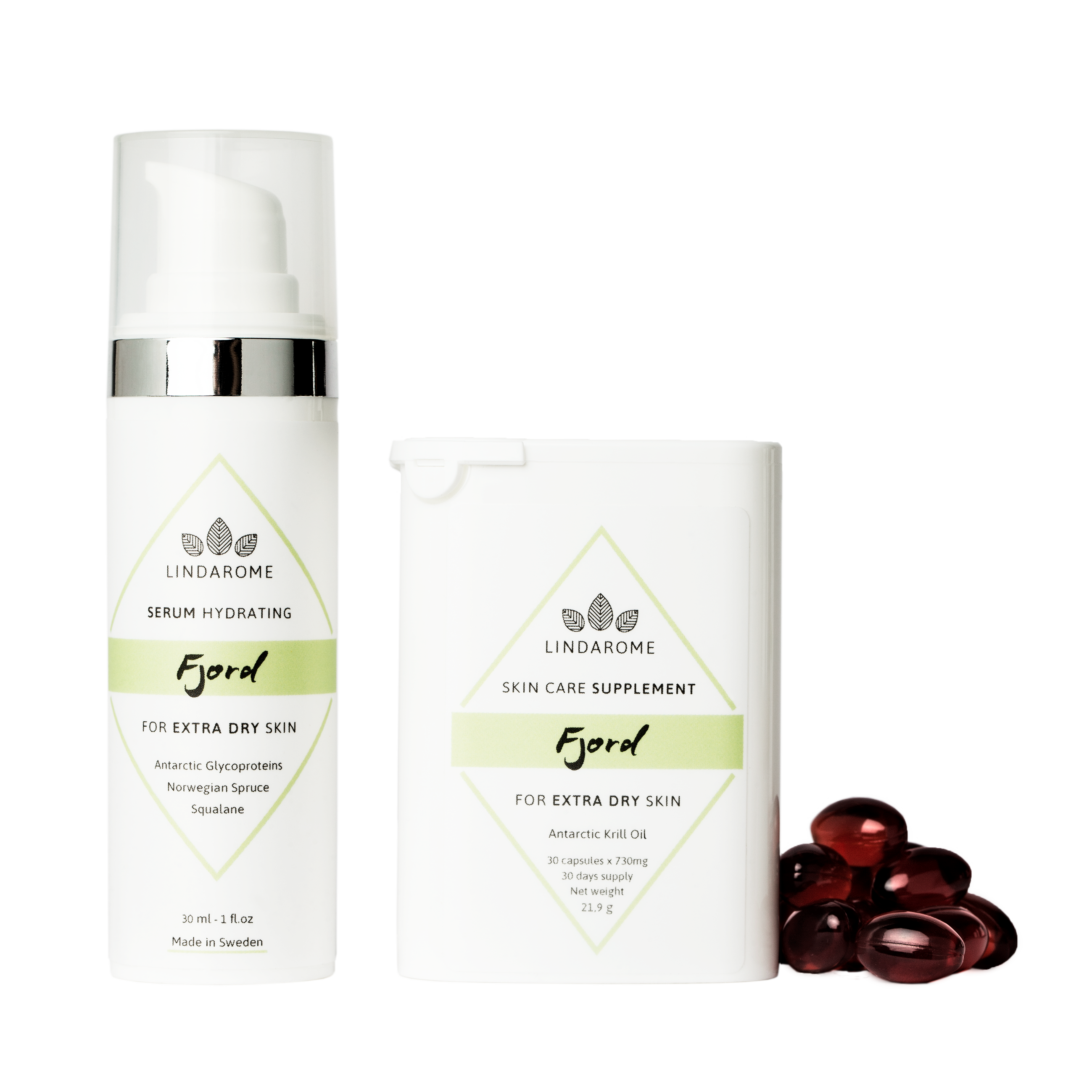 Lindarome Fjord Skin Care Duo Repairing & Hydrating