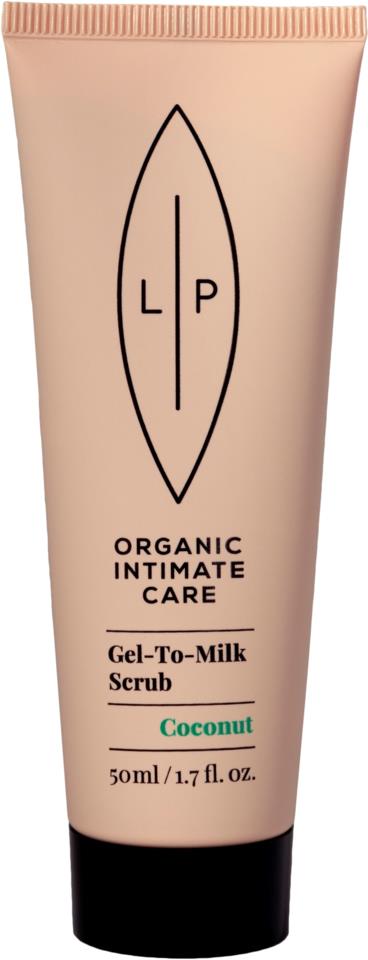 Lip Intimate Care Gel-to-Milk Scrub Coconut 50ml