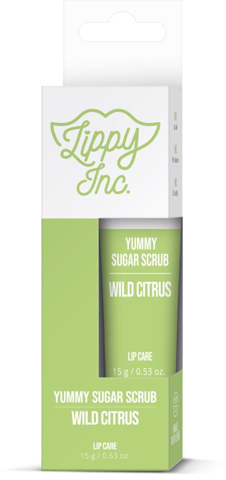 Lippy Inc. Yummy Sugar Scrub Wild Citrus 15g