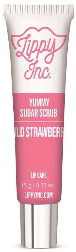 Lippy Inc. Yummy Sugar Scrub Wild Strawberry 15g