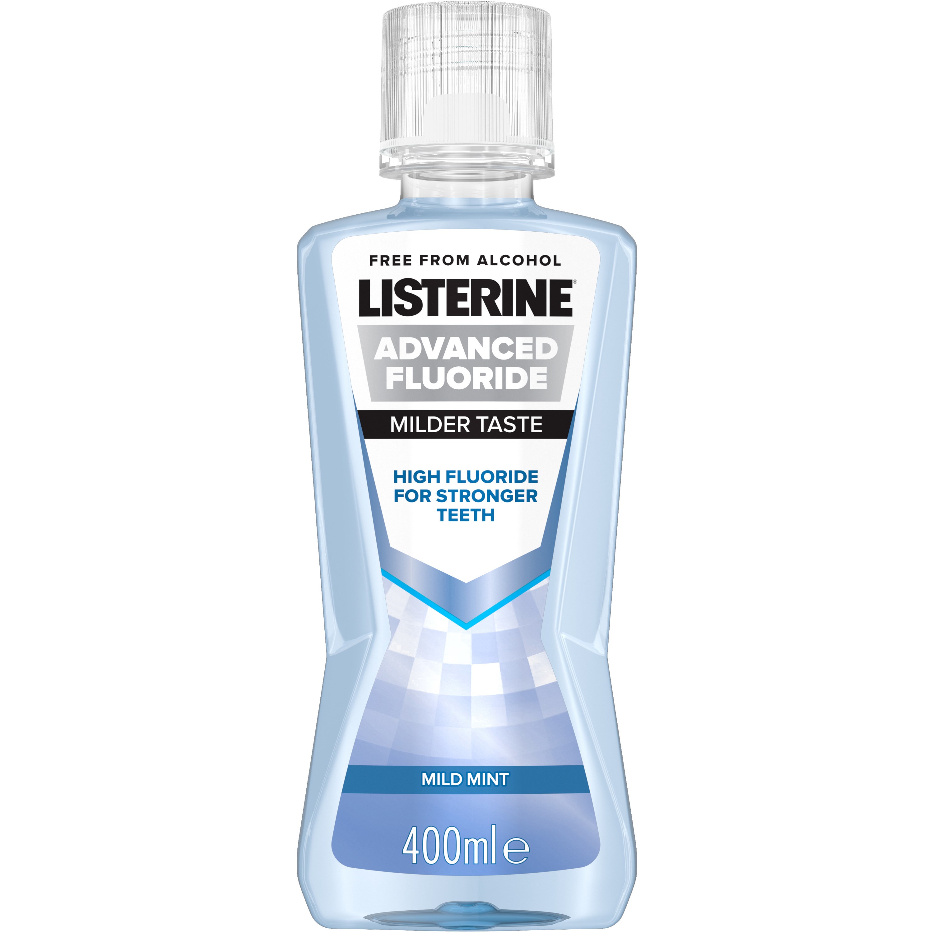 Läs mer om Listerine Advanced Fluoride Mouthwash 400 ml