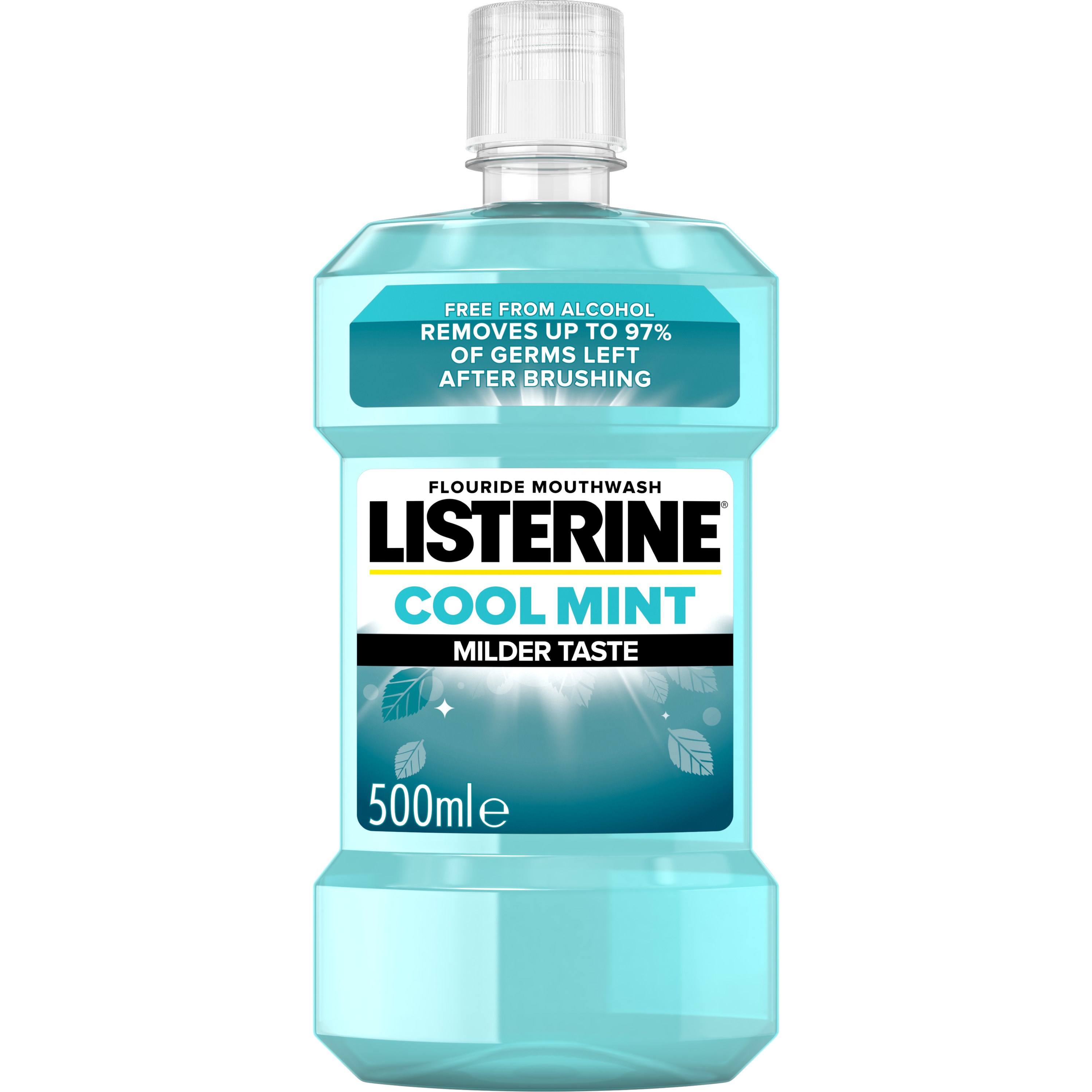 Läs mer om Listerine Milder Taste Milder Taste Mouthwash Cool Mint 500 ml