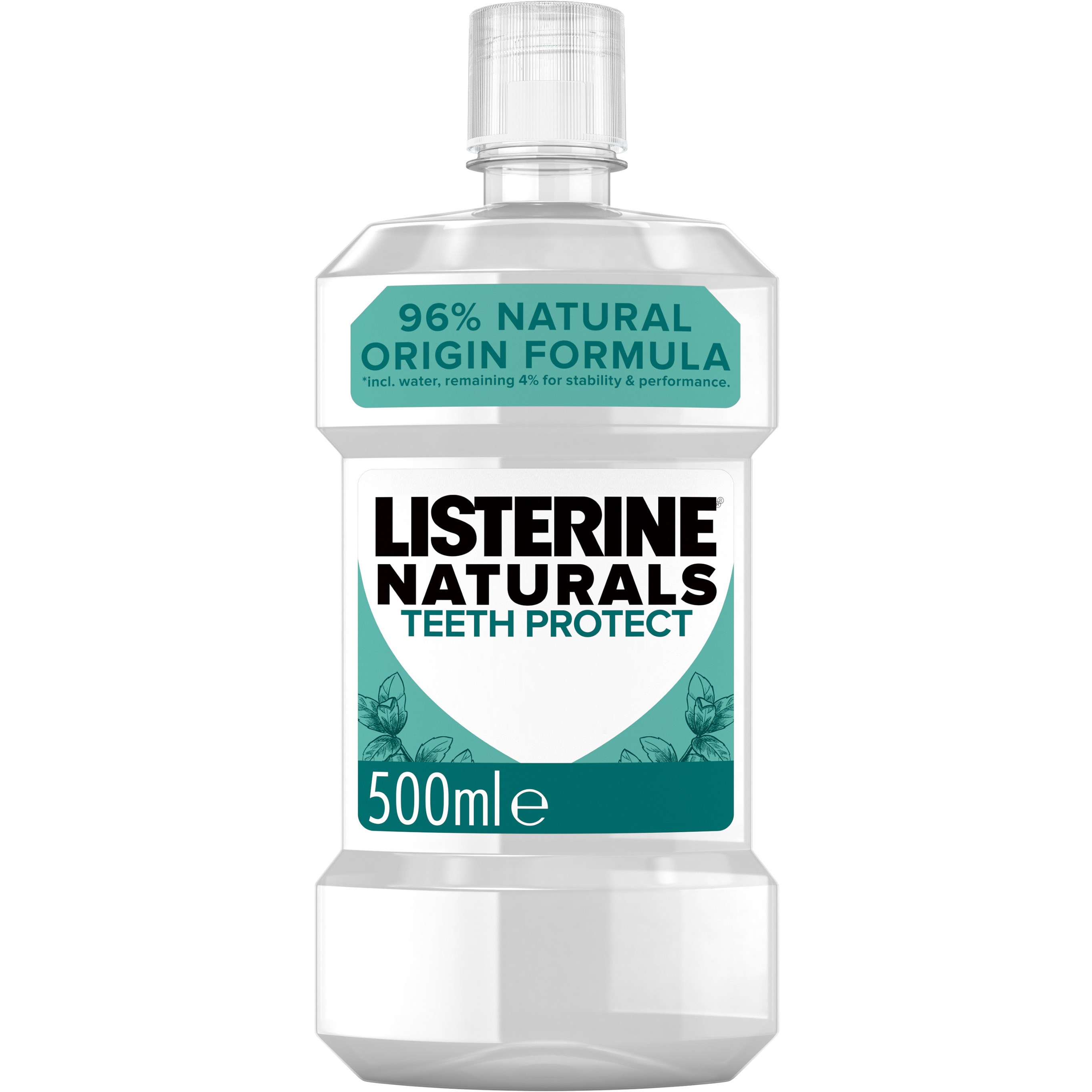 Läs mer om Listerine Naturals Teeth Protect Mouthwash 500 ml