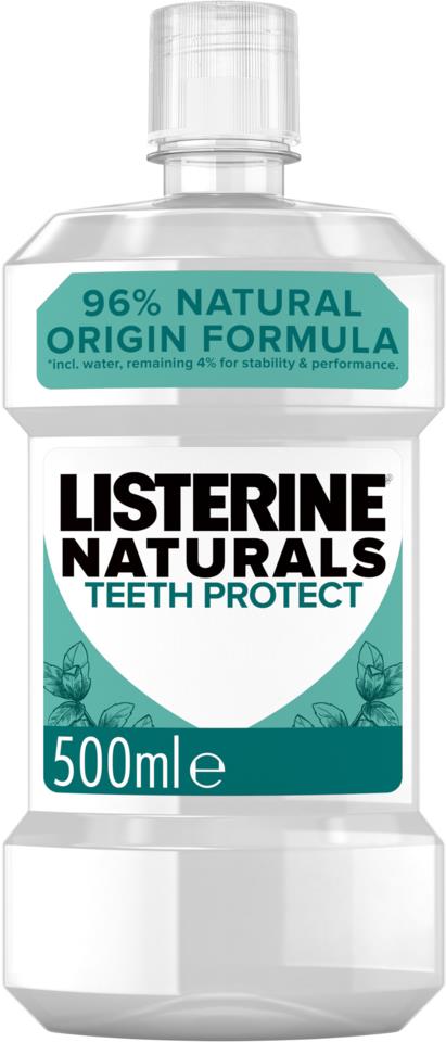 Listerine Naturals Teeth Protect Mouthwash 500ml