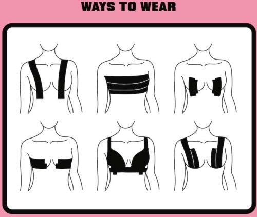 LITCHY Body Line Boob Tape Espresso