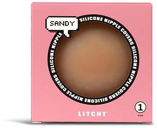 LITCHY Silicone Nipple Covers Sandy