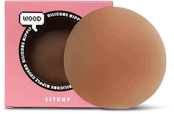 LITCHY Silicone Nipple Covers Wood
