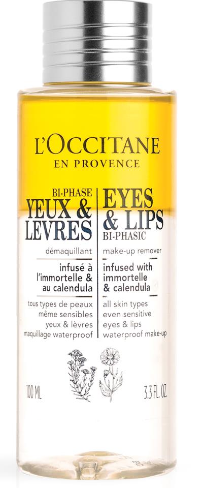 L'Occitane CLEANSING Infusion Bi phasic Eyes Make Up Remover 100 ml