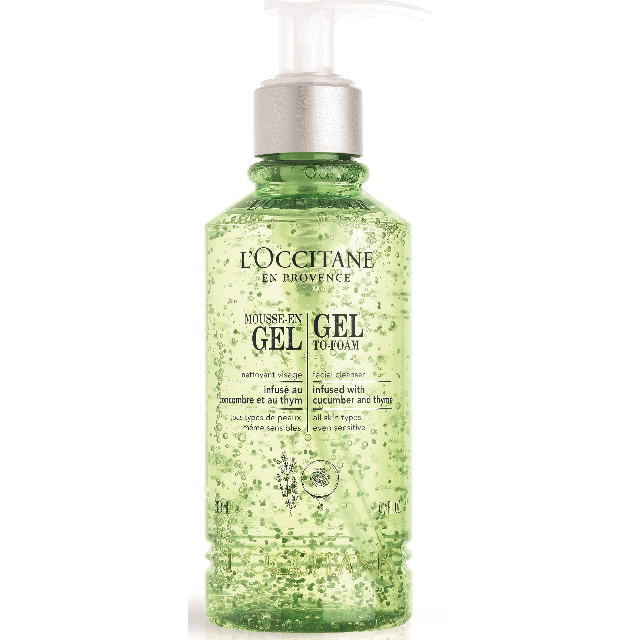 L’Occitane Cleansing Infusion Gel to Foam 200 ml