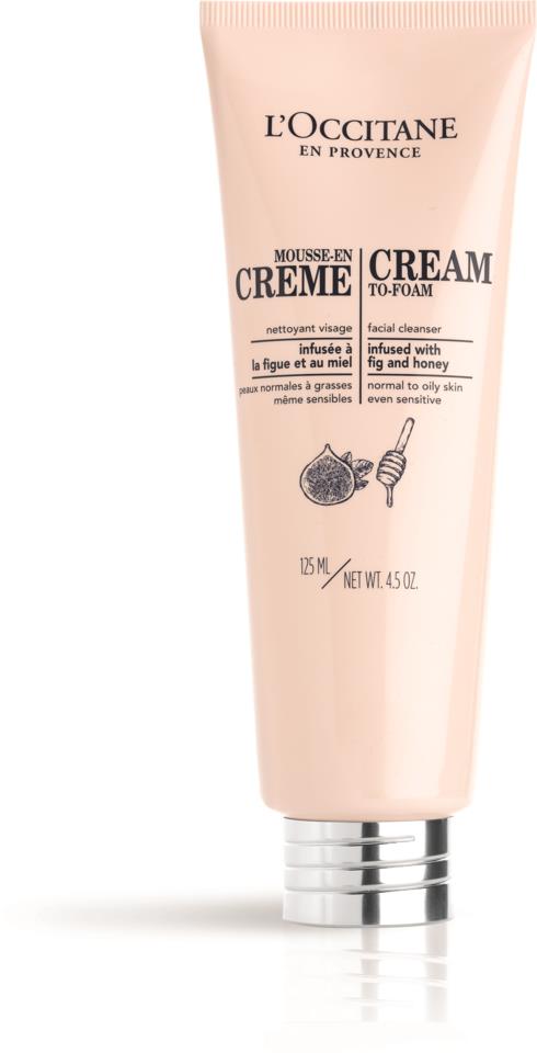 L'Occitane CLEANSING Infusion Cream to foam 125 ml