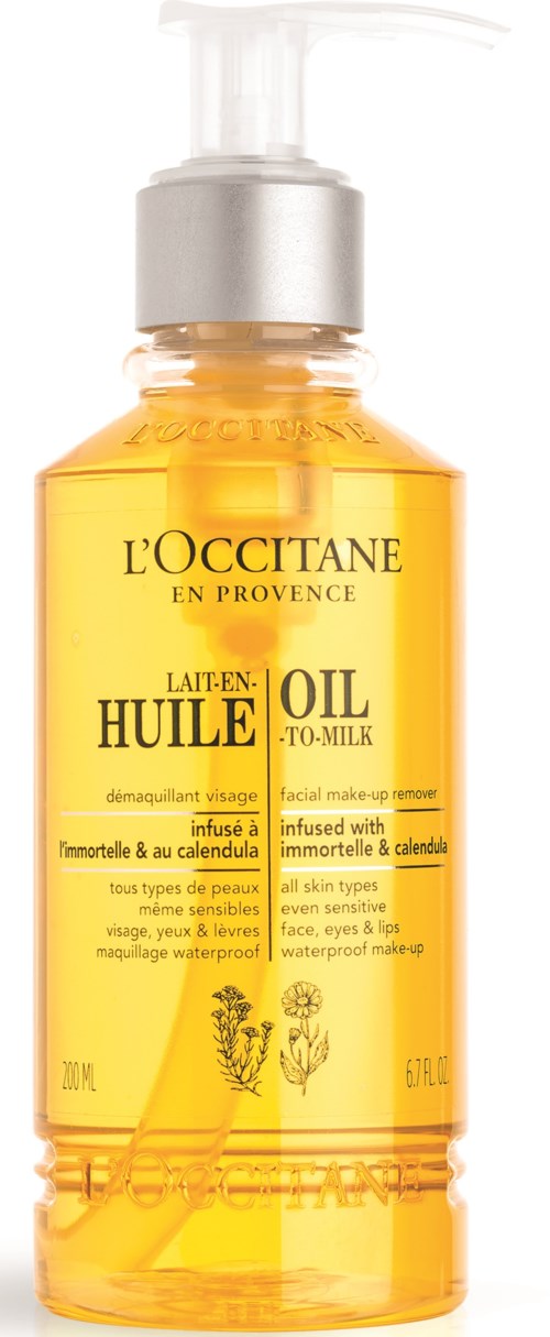 L'Occitane Cleansing Infusion Oil to Milk Makeup Remover 200 ml