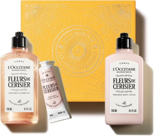 L'Occitane en Provence Cherry Blossom Fleurs De Cerisier Body Gift