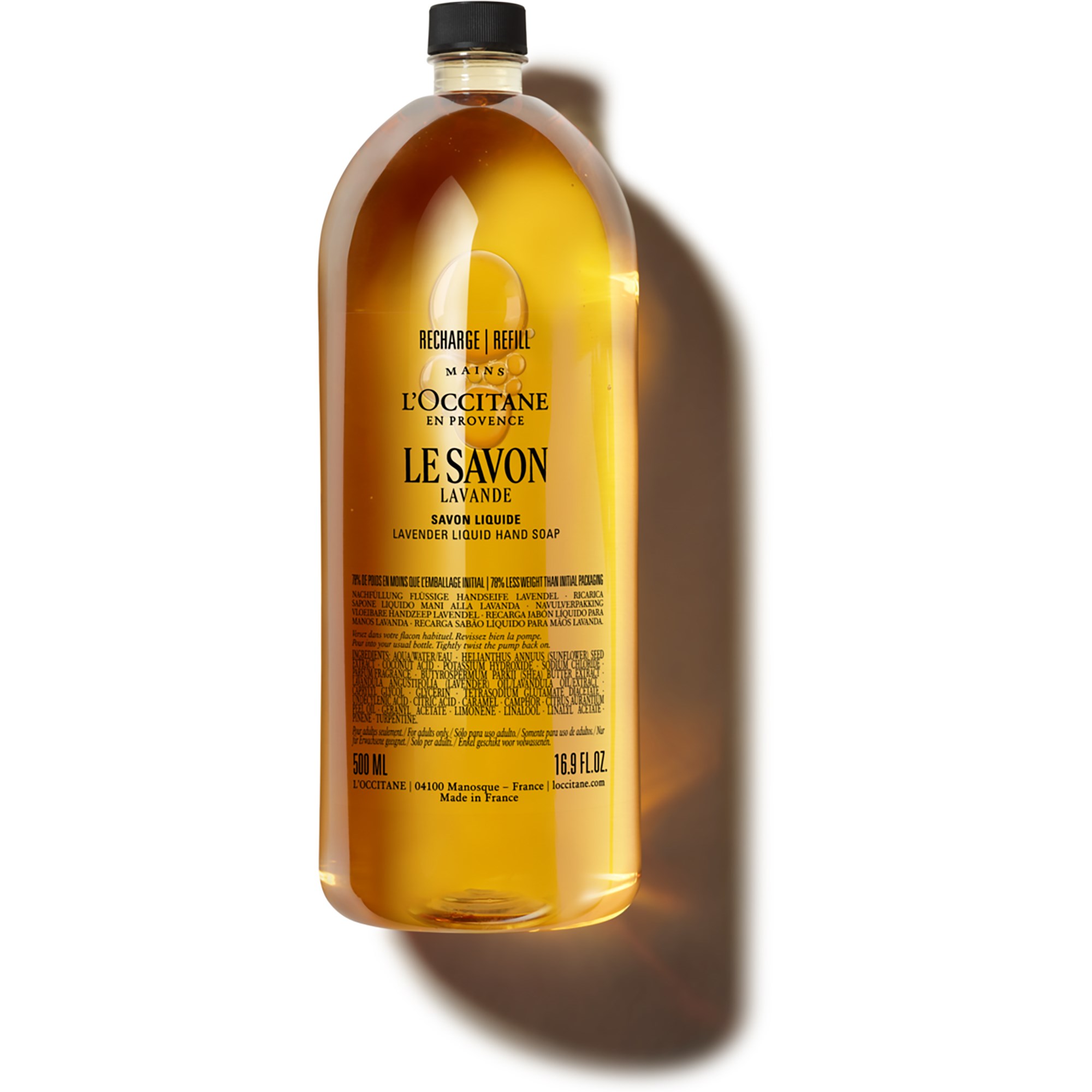 L'Occitane en Provence Shea Shea Butter Karité Lavender Liquid Hand Soap Refill 500 ml billede