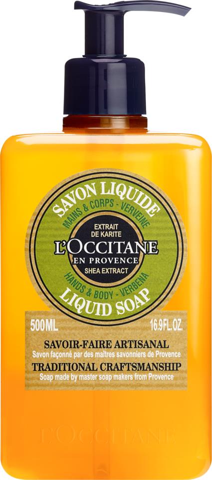 L'Occitane Shea Liquid Soap Verbena 500ml