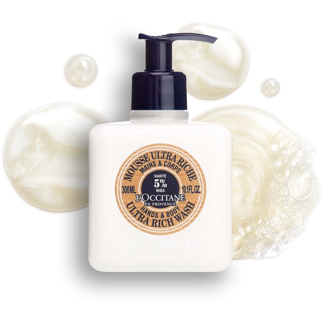 Alternativ bild 1 för L'Occitane Ultra Rich Hands & Body Wash - 300 ml