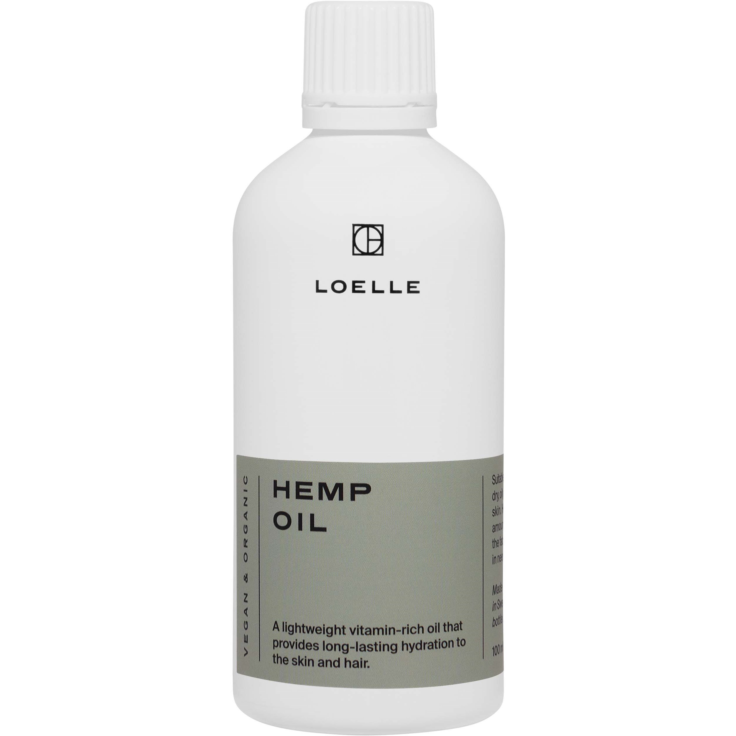 Loelle Hemp Seed Oil 100 ml (7350069280718)