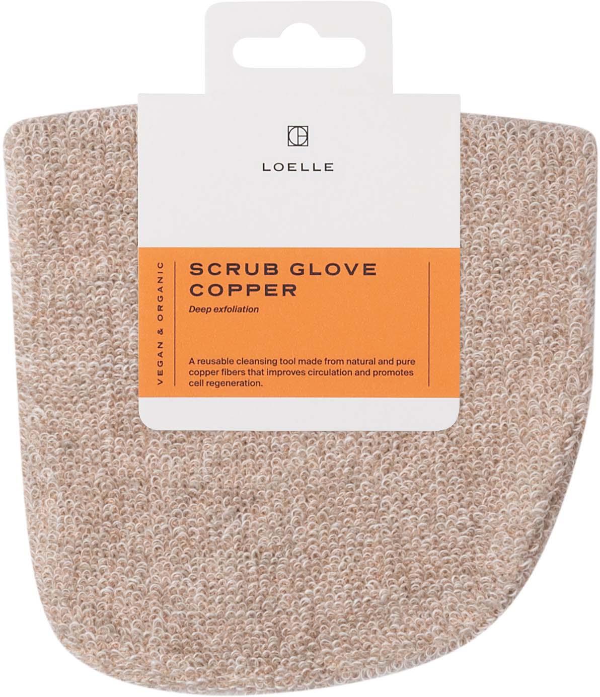 Loelle Scrub Glove Hemp / Linen