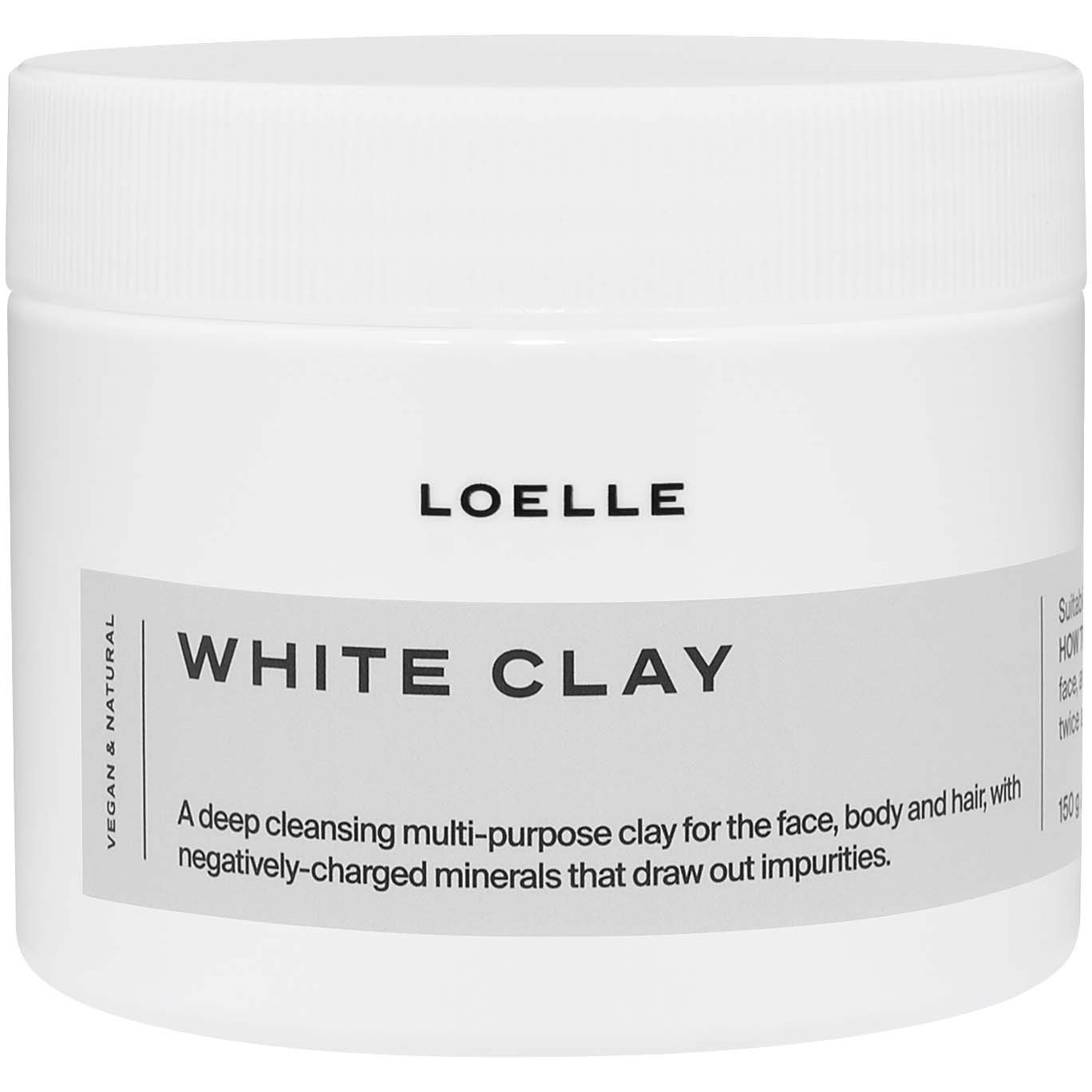 Loelle Moroccan Rhassoul Clay White