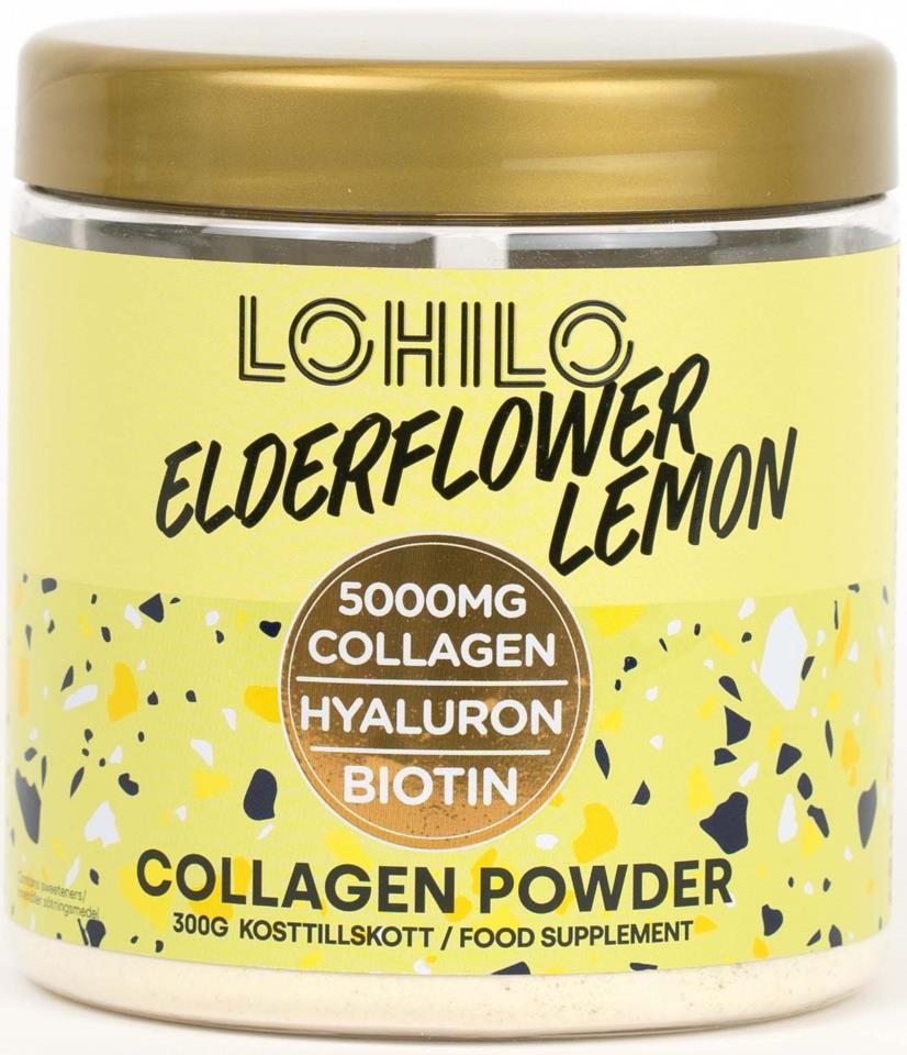 LOHILO Collagen Elderflower Lemon 300 g
