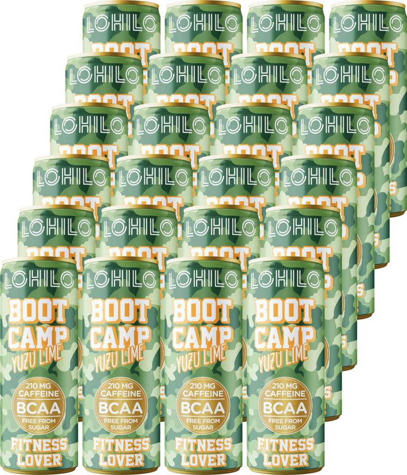 LOHILO Fitness Lover Boot Camp Yuzu Lime 24-Pack