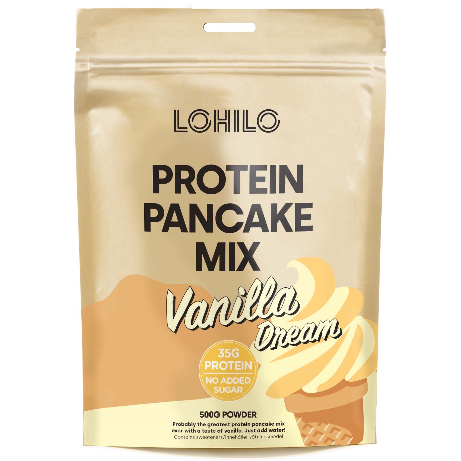 LOHILO Protein Pancake Mix Vanilla Dream 500 g