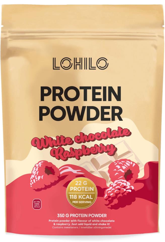 LOHILO Protein White Chocolate Raspberry 350 g