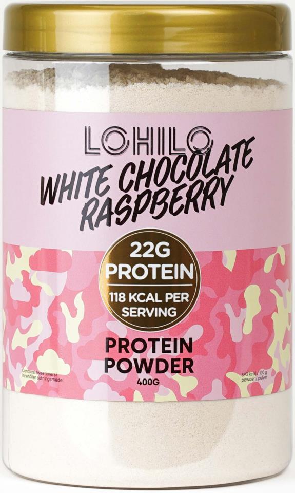LOHILO Protein White Chocolate Raspberry 400 g
