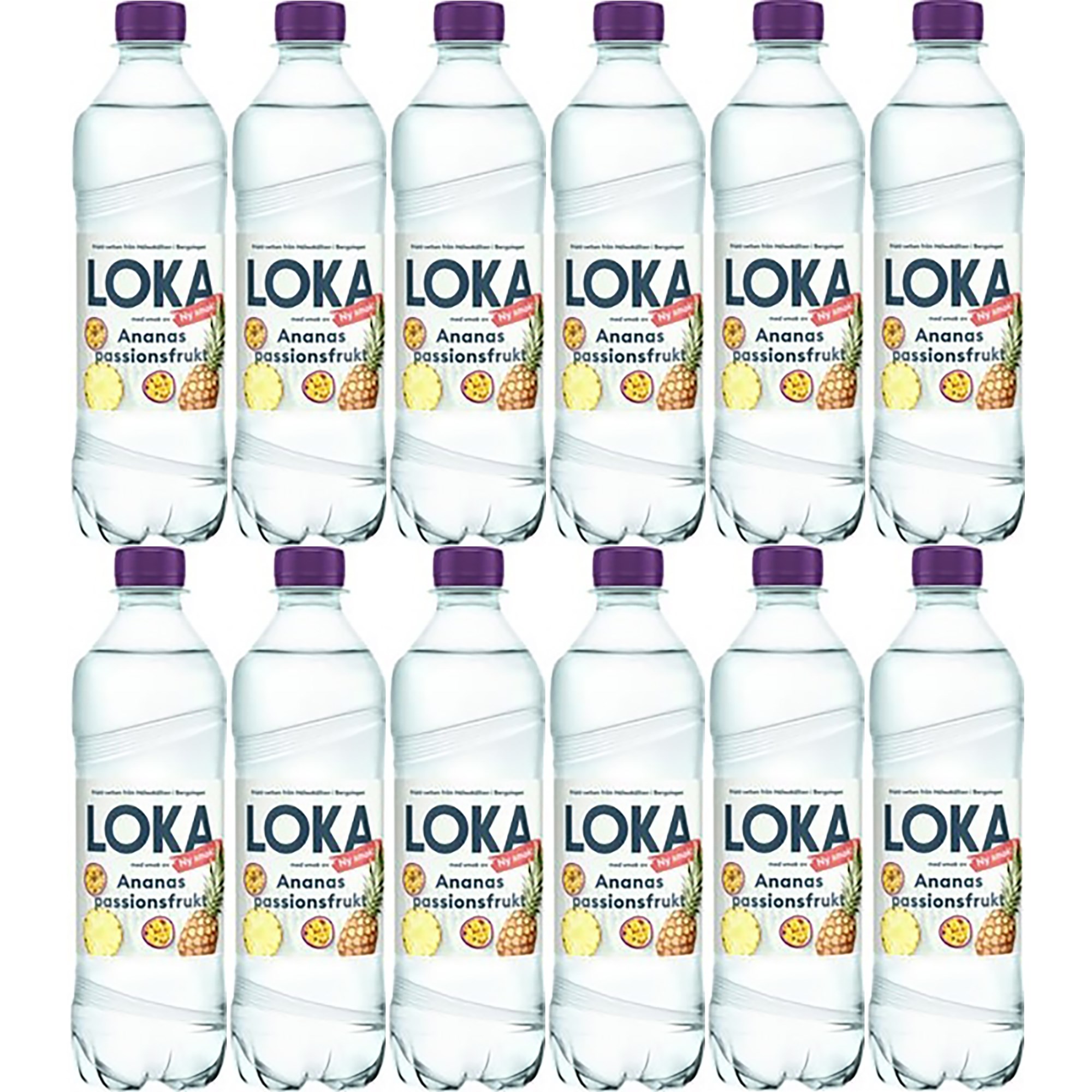 Läs mer om LOKA Ananas Passionsfrukt 12 x 50 cl