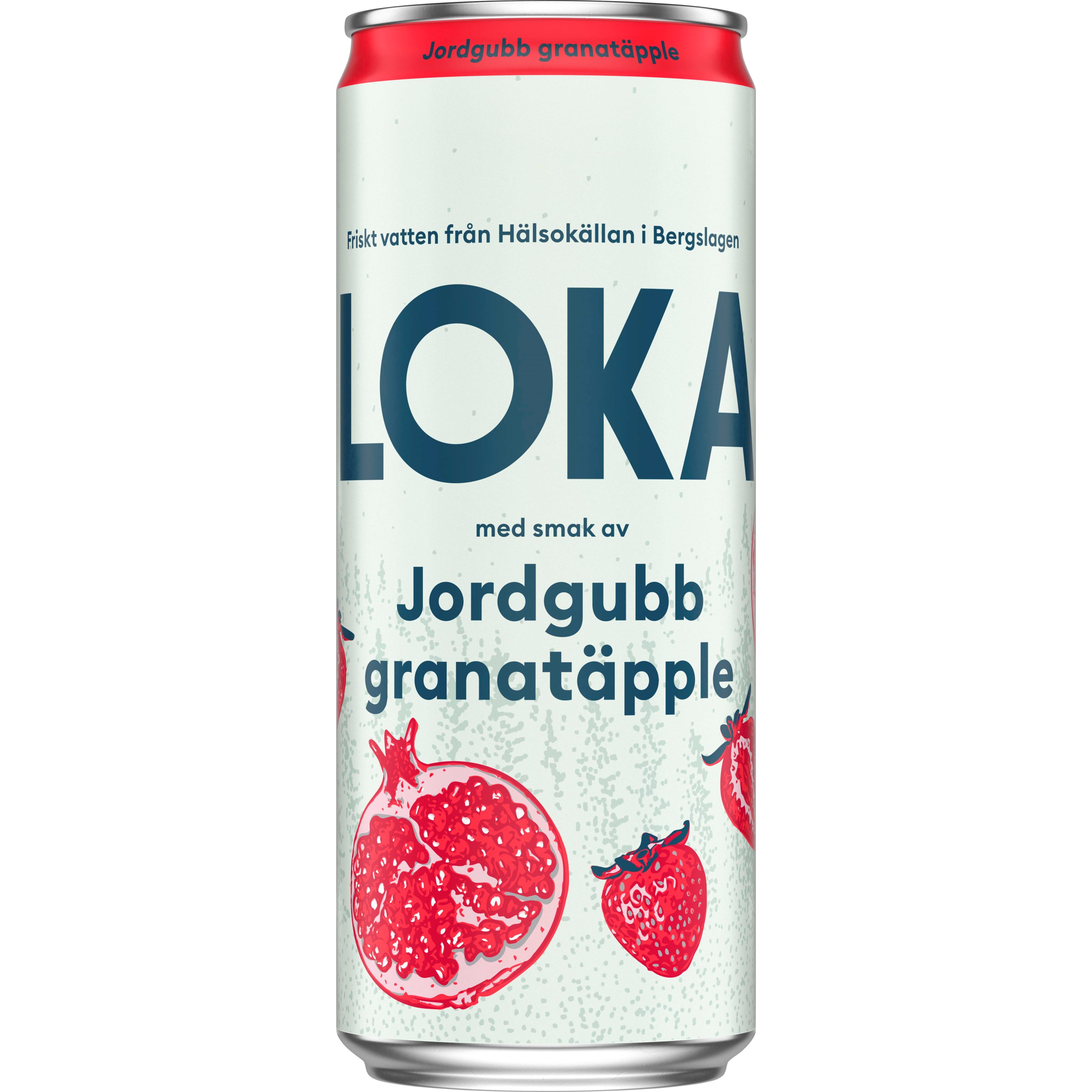 LOKA Jordgubb Granatäpple 33 cl