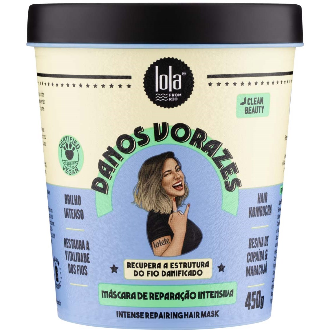 Lola from Rio Danos Vorazes Intensive Repair Mask 450 g billede