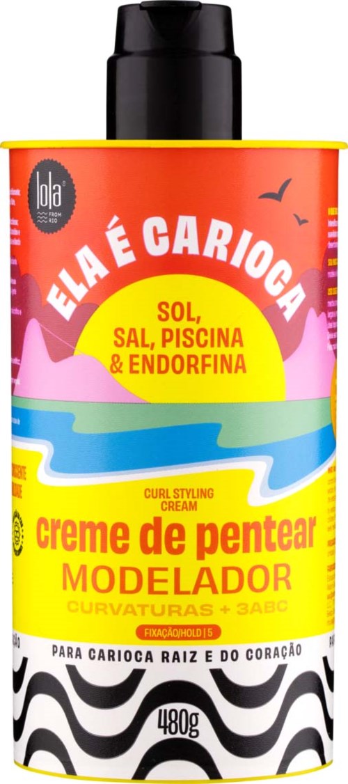 Lola from Rio Ela É Carioca Creme De Pentear 3ABC 480 g