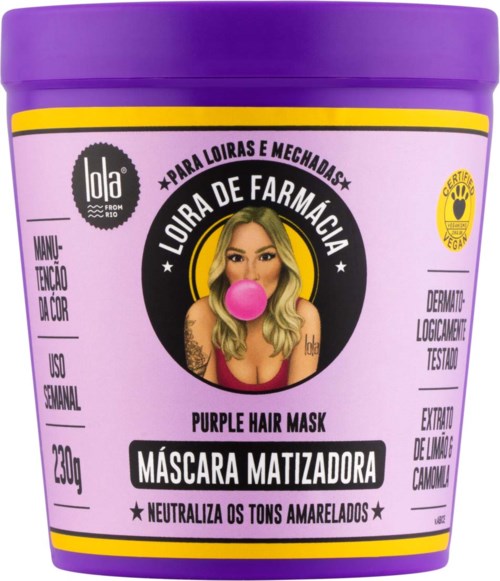 Lola from Rio Loira De Farmácia Toning Másk 230 g