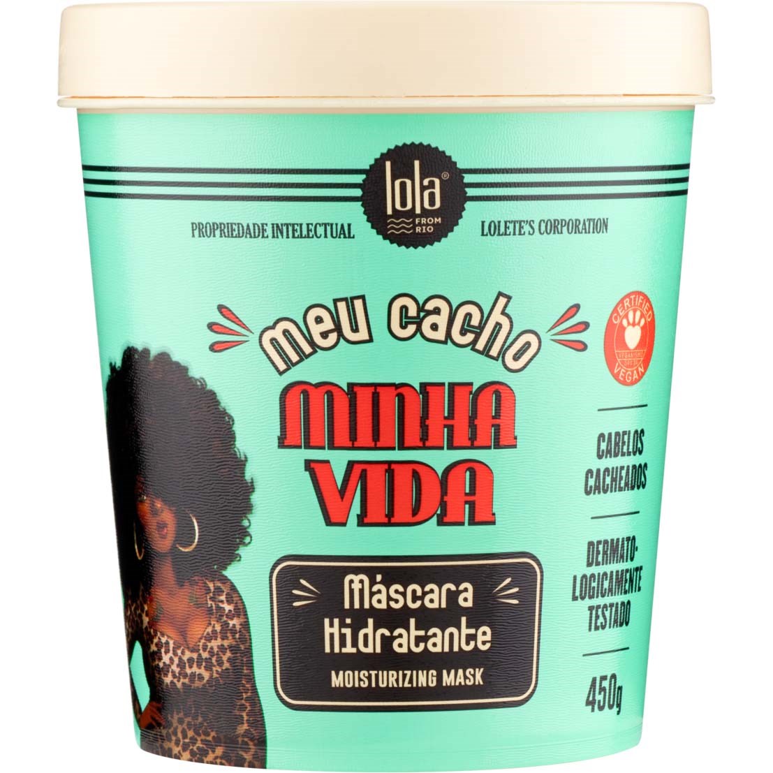 Lola From Rio - Meu Cacho Minha Vida Moisturizing Mask 450g