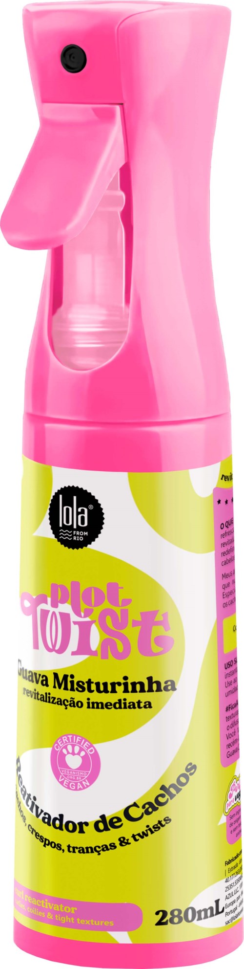Lola from Rio Plot Twist Guava Texturizing Spray 280 ml