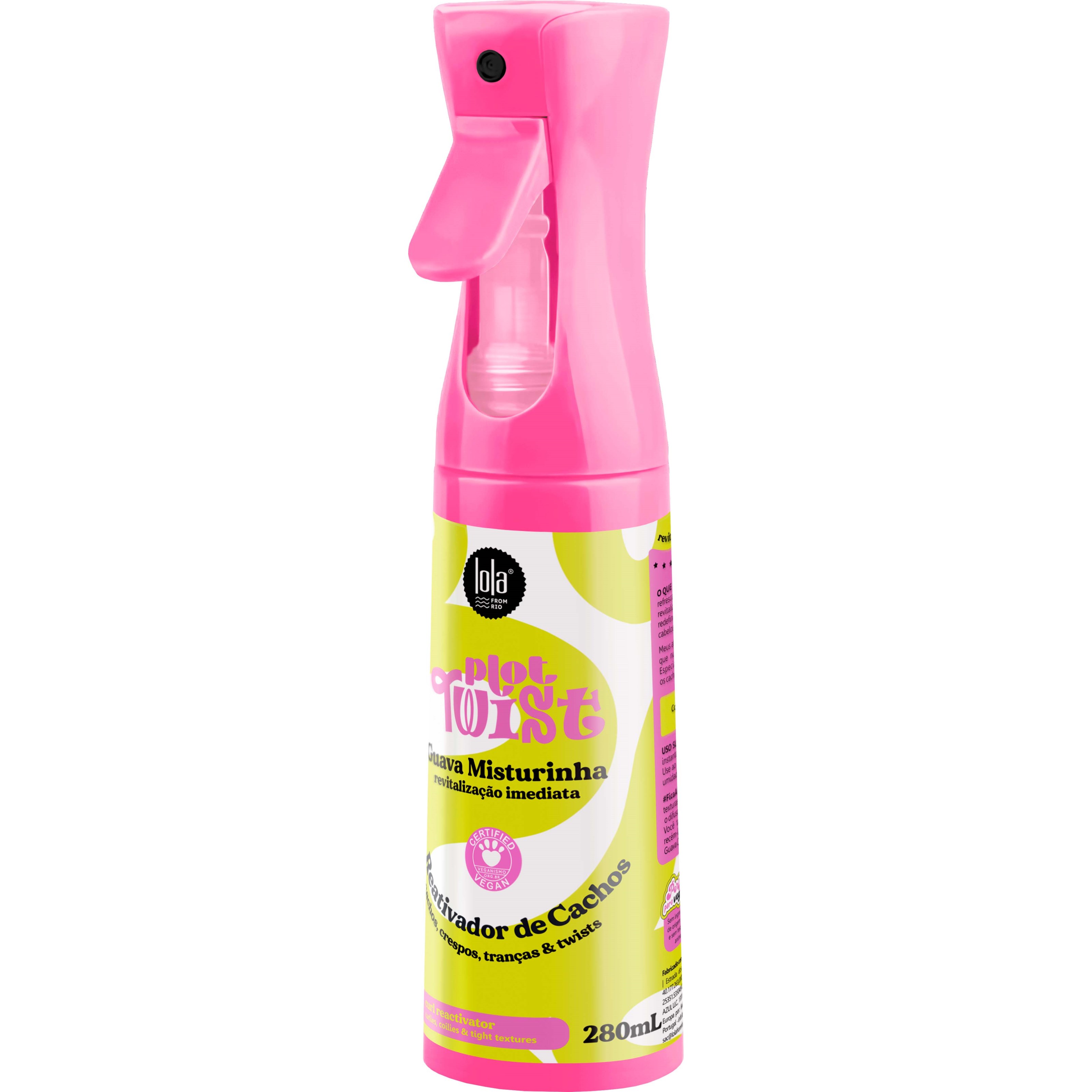 Lola from Rio Plot Twist Guava Texturizing Spray 280 ml