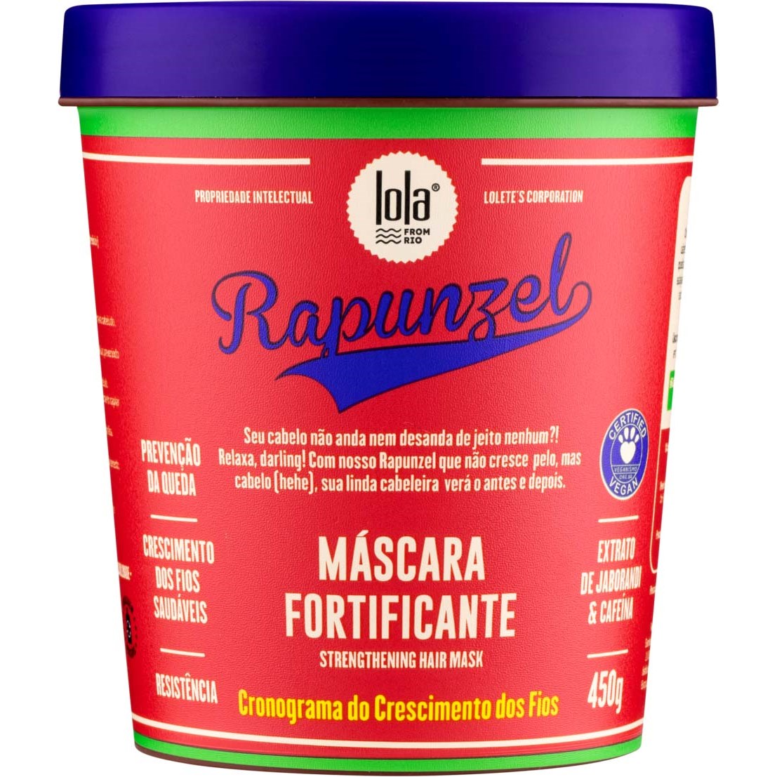 Lola from Rio Rapunzel Fortfying Mask 450 g billede